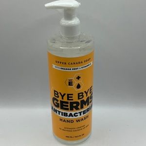 Upper Canada Soap Bye Bye Germs Hand Wash Vitamin C & E -16.3oz LARGE PUMP